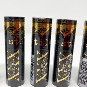 6 STILLA Magnum XXX Black Mascara .24oz ea Travel 6 pack w seal.     NEW